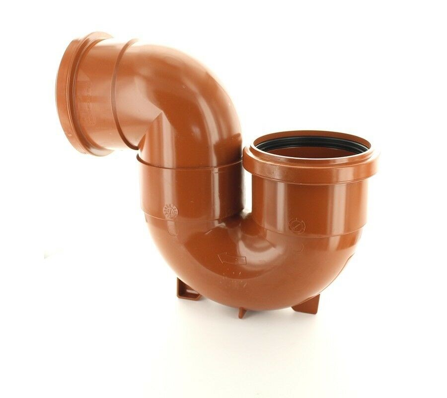 Marley 110mm Underground P Trap Outlet Underground Pipe Fittings